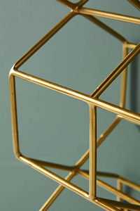 Support à vin en métal avec rangement en bois, idéal pour le bureau, les fêtes, les mariages ou les voyages – Célébrez l'Oktoberfest ! - Product Image 3