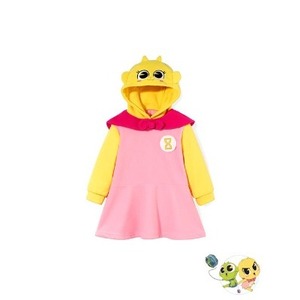 OZKIZ Vestido de Invierno Coreano para Niñas de 2 a 6 Años, Ropa Infantil al por Mayor - Product Image 1