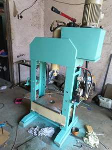 เครื่องอัดไฮดรอลิกแบบโครงเหล็ก H ยี่ห้อ DIVINE MACHINERY SOLUTION รุ่น DMSRP ขนาด 40 ตัน แบบอัตโนมัติ - Product Image 3