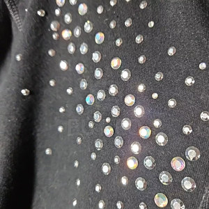 Sweat-shirts personnalisés avec strass de haute qualité, logo personnalisé, en vente en ligne - Product Image 5