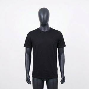 T-shirt unisexe surdimensionné pour homme, imprimé DTG personnalisé, effet vieilli, noir, style streetwear, design vintage - Product Image 1