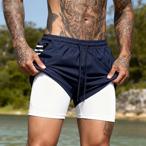 Men's High <b>Compression</b> <b>Shorts</b> Phone Pockets Quick Dry Breathable Eco-Friendly Windproof Gothic Style Oxford Fabric 100% Cotton - Product Image 1