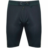 Conjunto de Camiseta y Pantalones Cortos Personalizados, Color Negro, Amarillo y Blanco, Ropa Deportiva Atlética de Dos Piezas para Hombre