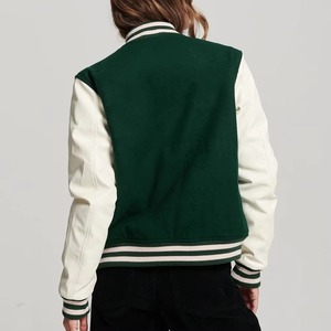 Custom Unisex <b>Women</b> Wool Leather Eco-Friendly Winter Baseball Letterman <b>Jacket</b> Classic <b>Varsity</b> Coat Casual Everyday Wear - Product Image 5