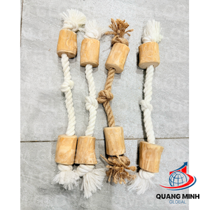 ไม้เคี้ยวสำหรับสุนัข ทำจากไม้กาแฟ ทนทาน พิมพ์โลโก้ได้ ทำความสะอาดฟัน ผลิตในเวียดนาม ขายส่ง OEM - Product Image 4