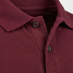 เสื้อโปโลแขนสั้นผู้ชายทรงปกติ ผ้าฝ้ายพิมพ์โลโก้ตามสั่ง สีตามสั่ง ระบายอากาศได้ดี เหมาะสำหรับเล่นกอล์ฟและกีฬา - Product Image 4