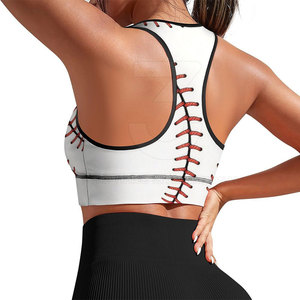 Sujetador Deportivo para Mujer, Tejido Suave y Transpirable, Diseño Simple con Logotipo Frontal, Alta Sujeción, Venta al Por Mayor, Personalizado - Product Image 5