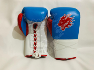 Guantes de boxeo Athlefit OEM de alta calidad hechos a medida hechos con guantes de cuero de vaca genuina Guantes de boxeo de combate profesionales - Product Image 5