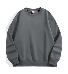 Sudadera Básica para Hombre de Talla Grande, Disponible en Varios Colores, Corte Holgado, Forro Polar Personalizable, 350g, Holgada y Gruesa - Product Image 1