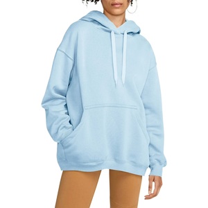 Sudaderas de Invierno Tejidas de Color Sólido para Mujer, Talla Grande, 100% Algodón, Ecológicas, Diseño Personalizado, Estilo Casual, Exportación BD - Product Image 1