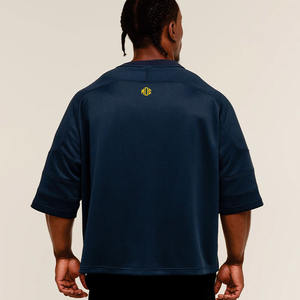 Camiseta de Fútbol Americano Personalizada de Malla para Hombre, Cuello en V, Transpirable, Deportiva, Ropa de Equipo, Personalización OEM, Etiqueta Privada, Suministro al por Mayor - Product Image 2