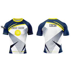 Camiseta de Compresión para Hombre, Protección Solar UPF50+, Secado Rápido, Transpirable, Ecológica, para Surf, Fitness y Entrenamiento - Product Image 4