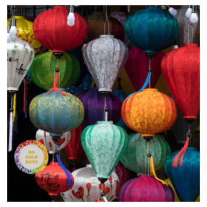 Lanterne en bambou de Hoi An 30cm/35cm/40cm/45cm - Idéale pour la remise des diplômes, la fête de la mi-automne, Noël, les mariages, l'extérieur - Caryln - Product Image 1