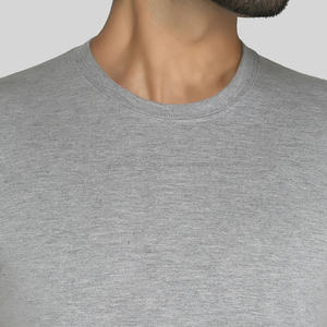 เสื้อยืดคอตตอนยูนิเซ็กซ์ ทรงปกติ ไซส์พลัส แขนสั้น ระบายอากาศได้ดี แบบเรียบง่าย ขายส่ง รับสั่งทำพิเศษ ทรงปกติ ไซส์พลัส ด้านหน้า - Product Image 5