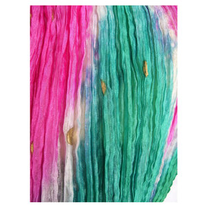 Pañuelo de Algodón Sedoso de Alta Calidad con Diseño Tie Dye Bandhani, Estilo Geométrico Informal, Perfecto para la Moda de Primavera, Venta al Por Mayor - Product Image 5