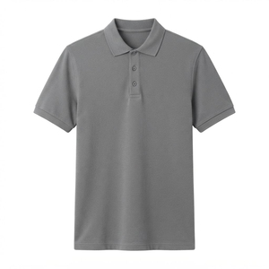 Polo pour homme respirant à manches courtes, col classique, idéal pour l'été, les activités de plein air et le quotidien – Blanc, doux et confortable - Product Image 1