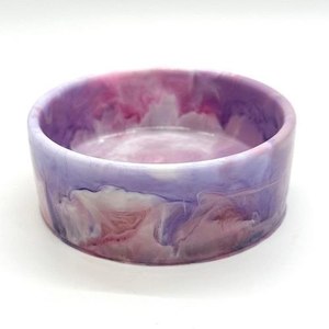 Epoxy resin bowl handmade fruit serving <b>decorative</b> bowl glossy finish modern <b>kitchen</b> decor centerpiece gift <b>item</b> - Product Image 4