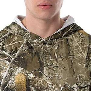 เสื้อฮู้ดดี้ล่าสัตว์ทรงหลวม ระบายอากาศได้ดี ผลิตจากโพลีเอสเตอร์ แขนยาว ลายพราง สำหรับกีฬากลางแจ้ง - Product Image 4