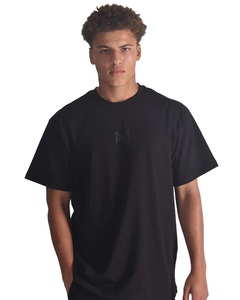 T-shirts de sport pour homme de haute qualité, en coton respirant, coupe ample et épaisse, pour la salle de sport et les activités de plein air. - Product Image 1