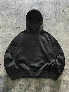 Mens oversized <b>hoodie</b> urban street style casual gym wear heavy weight pullover <b>hoodie</b> winter essential - Product Image 5