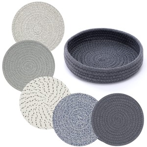 Alfombrillas y Cestas de Yute Trenzado Hechas a Mano al por Mayor - Decoración para el Hogar de Fibra Natural - Product Image 3