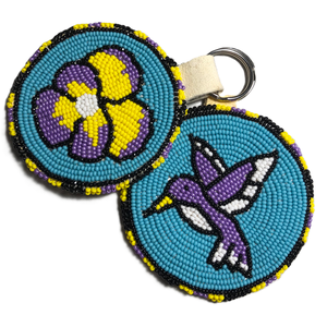 Handmade Seed Beads Beaded EmbroiderySummer Design <b>Bag</b> <b>Charms</b> For Fashion Custom Logo Seed Beads Embroidery - Product Image 2