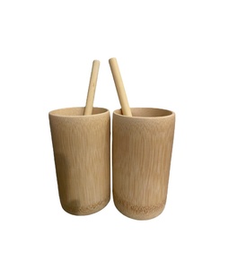 Tasse en bois 100% tasse à boire en bois naturel finition polie lisse vaisselle écologique origine du Vietnam - Product Image 4