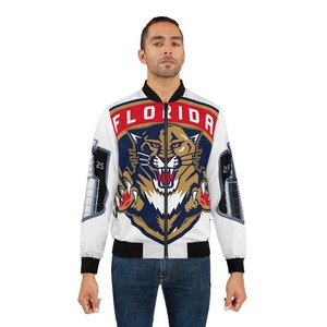Premium Championship <b>Bomber</b> <b>Jacket</b> crafted with high-quality fabric for a stylish streetwear look - Product Image 4