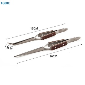 ชุดเครื่องมือแหนบสแตนเลสเกรดผ่าตัดแบบล็อคได้ ยี่ห้อ Ametrine สำหรับงานเชื่อมเครื่องประดับ ซ่อมแซมงานฝีมือ ทนทานต่อการกัดกร่อน 1 ชุด - Product Image 3