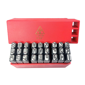 Jeu de poinçons métalliques industriels CR-V de 7 mm – Outil de poinçonnage robuste de 27 pièces pour alphabet britannique OEM/ODM - Product Image 2