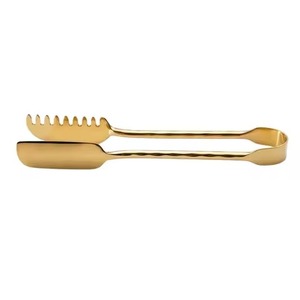 Pinzas para Hielo de Latón Martillado, Resistentes al Calor 260°C, Aptas para Lavavajillas, Ecológicas, Pinzas para Ensaladas y Alimentos, Estilo Simple, Personalizables - Product Image 4