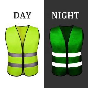 <b>Security</b> Engineer Reflective Vest with Zipper high quality and breathable customized logo and desighn - Product Image 5