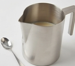 Minimalist <b>Stainless</b> <b>Steel</b> Sugar and Creamer <b>Set</b> Round Metal Serving <b>Pots</b> Smooth Surface Rust Resistant Design - Product Image 6