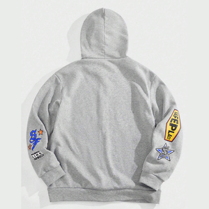 Sudadera con Capucha Personalizada al por Mayor, 100% Algodón, Corte Holgado, Estampado DTF y Serigrafía - Product Image 2