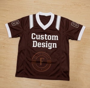 Camiseta Deportiva de Fútbol para Hombre, con Malla, Cuello en V, Impresión de Número Personalizado, Rendimiento Atlético - Product Image 2