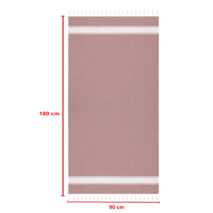 Serviette Fouta en coton de haute qualité avec motif rayé, serviette Hammam à prix abordable, provenant d'un fabricant indien. - Product Image 6