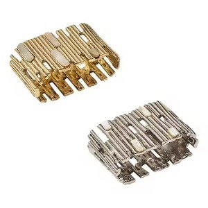 Anillo para Servilletas de Aluminio Moderno, Ecológico y Duradero para Decoración de Comedor, Decoración de Bodas, Estilismo de Banquetes, Eventos y Fiestas - Product Image 1