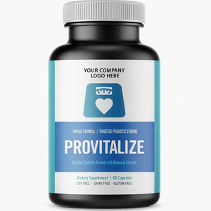 Cápsulas Probióticas Synbiotic Provitalize de Marca Privada con Fórmula Herbal para el Apoyo de las Articulaciones, Fabricación a Granel - Product Image 1