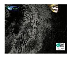 Fourrure synthétique tricotée à poils longs de haute qualité 30/35 mm, couleur unie, pour tapis, jouets, vêtements, tissus et textiles de maison - Product Image 6