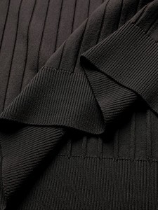 Men's Black Solid Knitted Viscose/Cotton <b>Short</b> Sleeve for Shirt Casual Breathable Quick Dry Regular Fit <b>Old</b> Money Style - Product Image 6