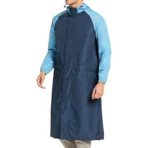 Unisex Winter <b>Raincoat</b> <b>Men</b> And Women Full Body Waterproof Long Coat Solid Color Custom Rain Jacket - Product Image 1
