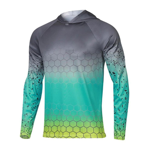 Chemise de sport pour homme à manches longues, logo sur le devant, blanche, unie, séchage rapide, respirante, coupe ajustée, tricotée en coton et fibre de bambou - Product Image 2
