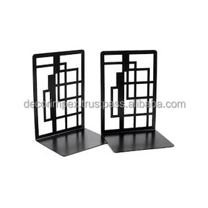 Petits serre-livres design en métal doré antique pour étagères Porte-livres décoratif pour livres lourds - Product Image 6