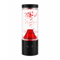 Lampe Volcan Méduse de Simulation en Gros, Veilleuse LED Colorée USB pour Chambre d'Enfant, Cadeau et Décoration Intérieure