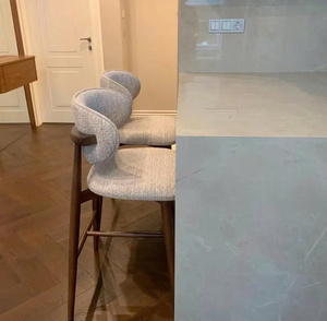 Taburete de Bar Moderno de Madera de Teca con Diseño de Mediados de Siglo, Duradero y Estable para Bar en Casa y Muebles de Isla de Cocina - Product Image 3