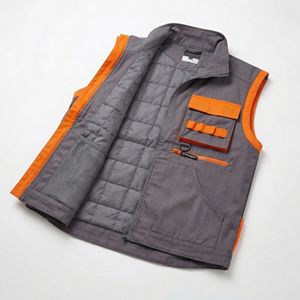 Chaleco de Trabajo Resistente para Hombre |   Chaleco Utilitario con Múltiples Bolsillos |   Ropa de Trabajo Duradera y Cómoda - Product Image 4