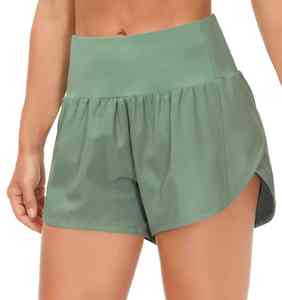 Nuevos Pantalones Cortos Deportivos de Cintura Alta, Flexibles, Personalizados, de Secado Rápido, para Mujer, para Correr Horizon Sprint y Ignite - Product Image 5