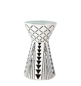 Mirror Polished Hotel Ware MDF Bone Inlay <b>Stool</b> Wholesale Bone Inlay Modern Good Quality Living Room <b>Stool</b> for Bedroom - Product Image 3
