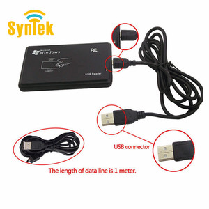 Lecteur-graveur de cartes RFID NFC IC intelligent sans contact de bureau avec interface USB, fréquence 13,56 MHz, pour contrôle d'accès et identification - Product Image 3