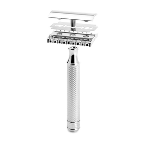 Double Edge Safety <b>Razor</b> for Men and <b>Women</b> Premium Stainless Steel Finish Polish Manual Shaver / Safety <b>Razors</b> - Product Image 1